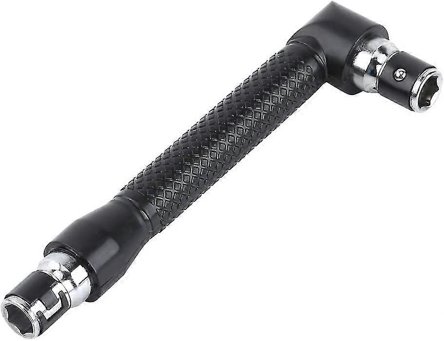 Screwdriver L-socket Wrench Double-headed Right-angle Screwdriver (black) (1pcs)