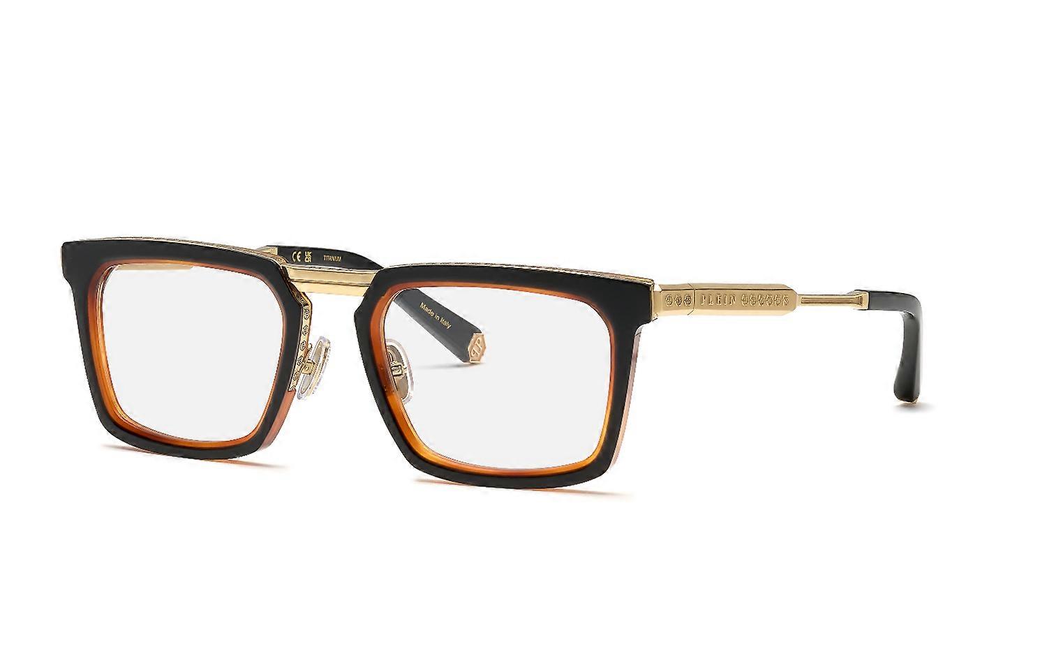 Eyewear Frames Philipp Plein VPP158M 09TC TOP Black+AVANA 53/21/145 MAN