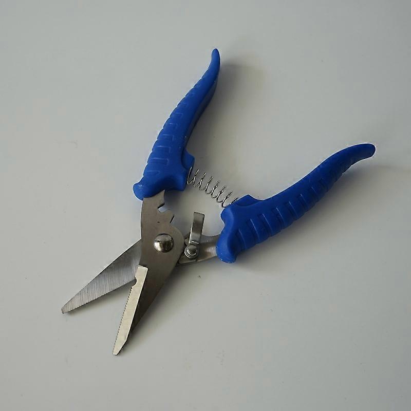 1 PC Stainless Steel Compact Shear, Blue