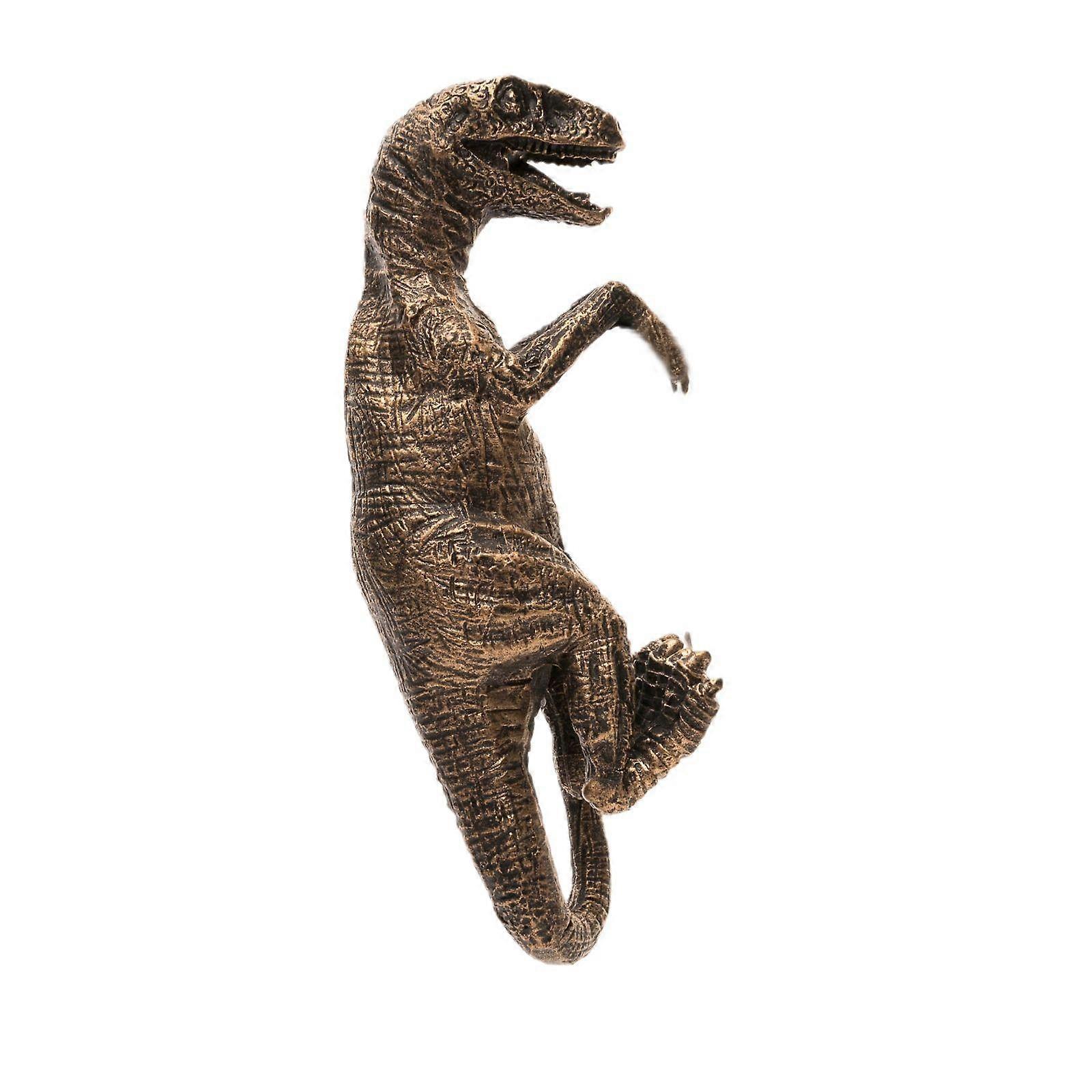 Hanging Velociraptor Statue Flower Pot Hugger for Home Office Desk Versatile