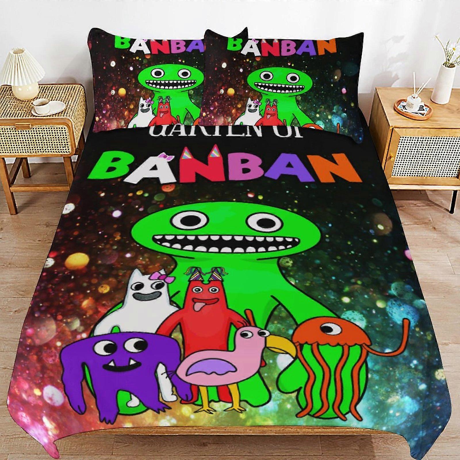 Bedding set WM258 Garden Of Banban Bedding Set Duvet Cover Comfortable and Lightweight Cartoon Bedding 3 Piece (Multiple sizes to choose from) SW258