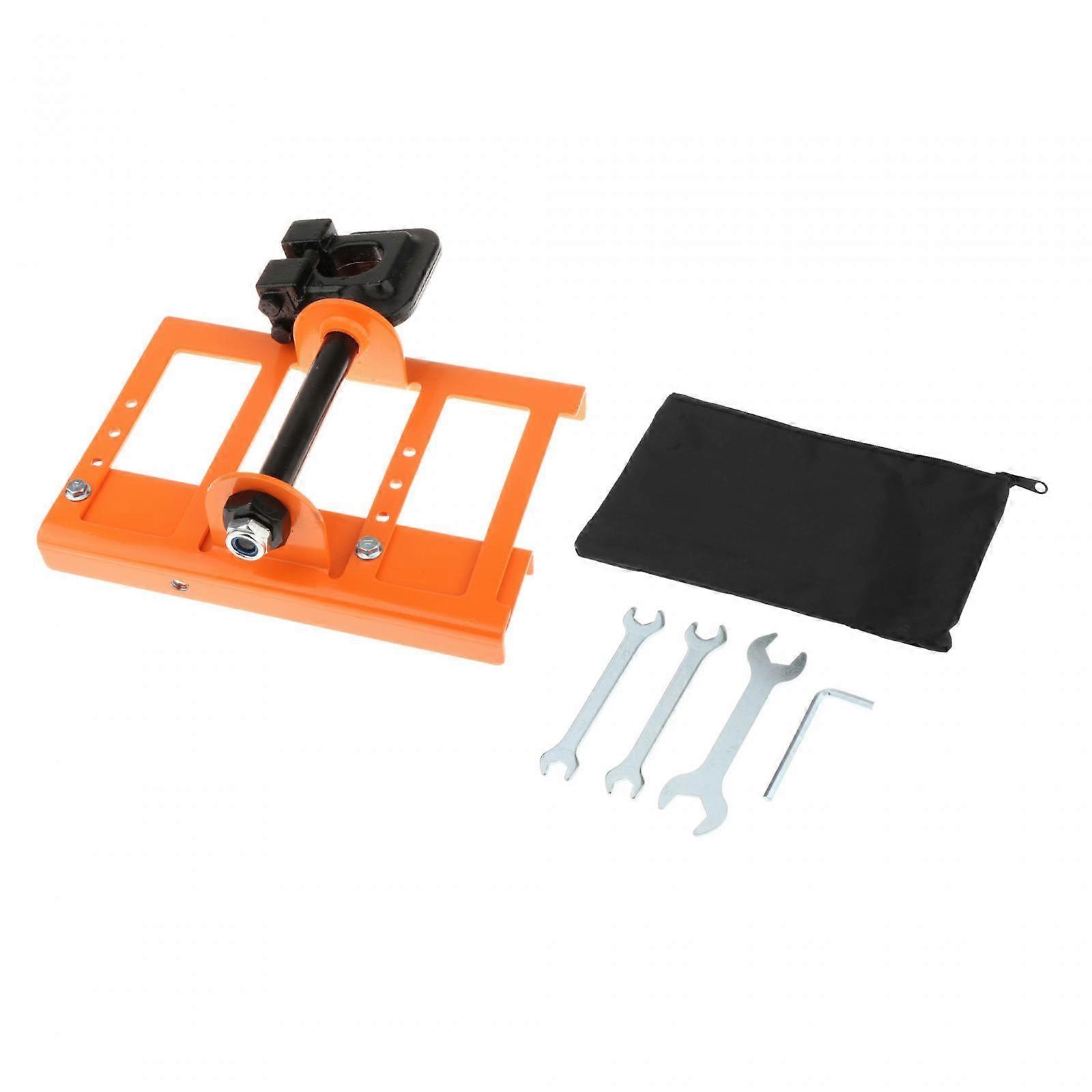 Moottorisahan oranssit lisävarusteet Tukeva sahatavaran leikkausopas puutyöntekijöille