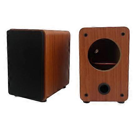 2.5 Inch Bookshelf Speaker Box Shell Amplifier Speaker Case Diy Home Audio Small HIFI Audio Wooden Passive Speaker Chassis House