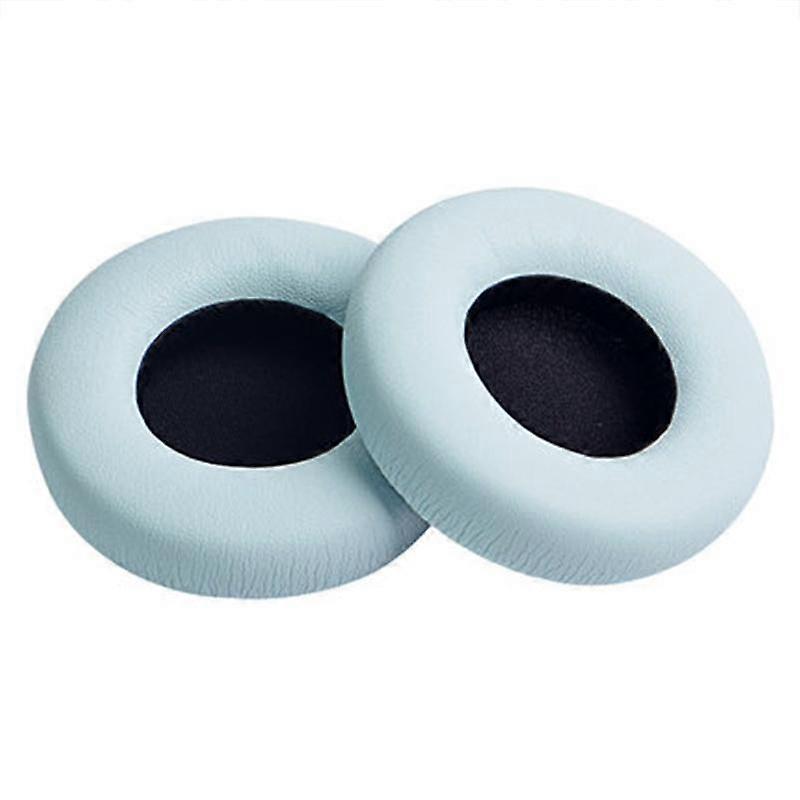 2 PCS Breathable Headphone Case Ear Pads For Audio-Technica ATH-FC7/FC700/FC707/FC5/RE70(Light Blue)
