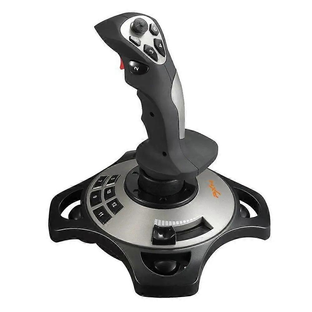 Pxn-2113 Flight Simulator Joystick Pc/desktop Gamepad Controller 12 Programmable Buttons With Suction Cups for Windows XP/7/8/10