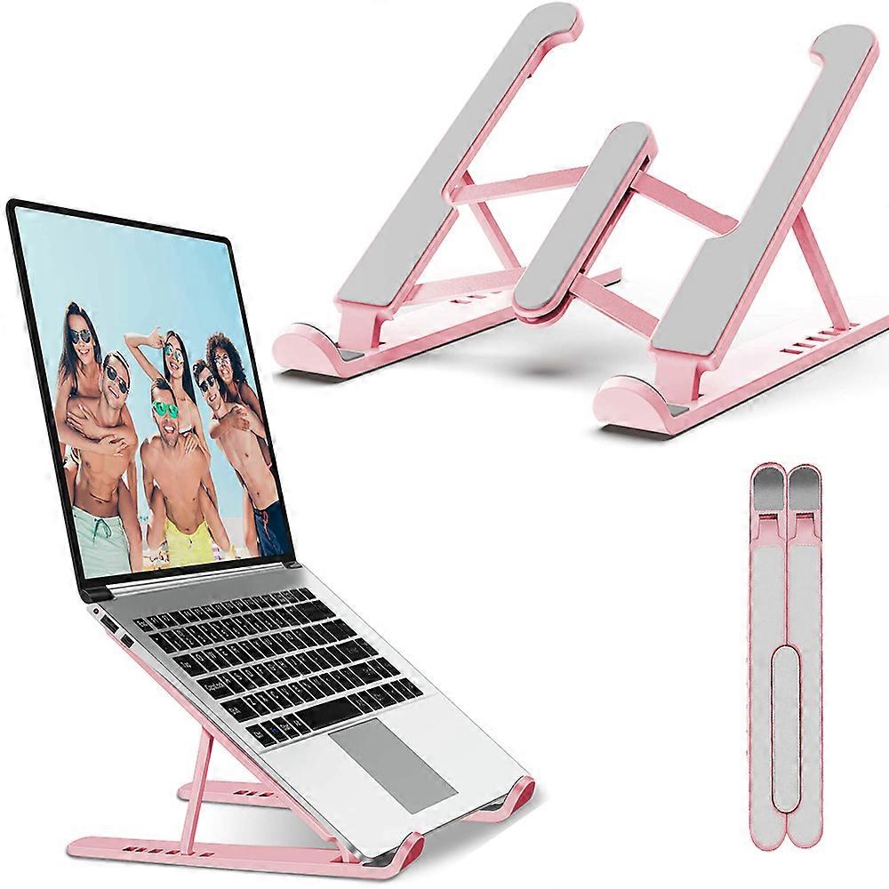 KXJ-Laptop Stand, Portable Laptop Stand for Desk, 6-Levels Adjustable Ventilated Cooling Computer Notebook Stand Riser, Compatible with More 11-15.6 L