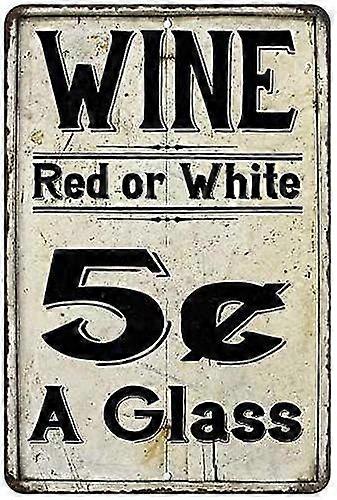 Vinho 5 Centavos A Vidro Fazenda X 12 Polegadas Modo Metal 2854