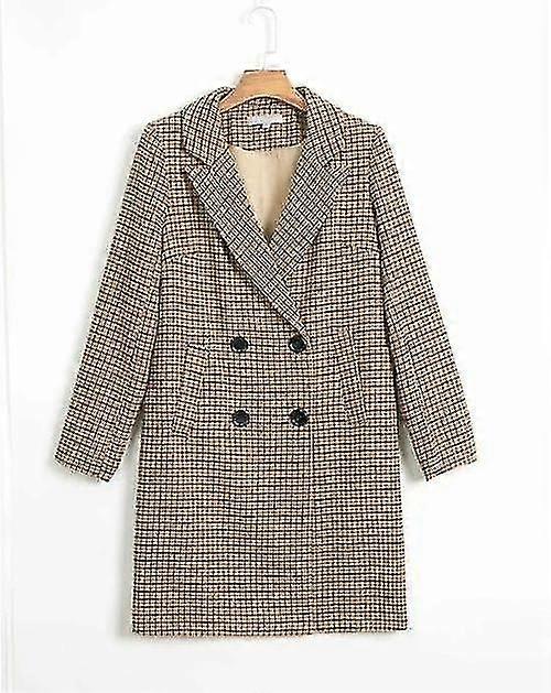 Women''s Casual Double-breasted JacketWomens Casual Double-breasted Jacket.