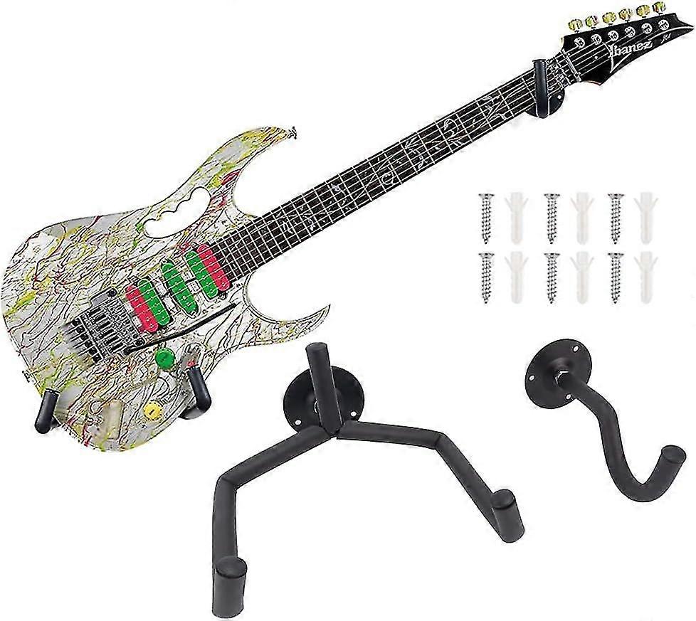 Guitar Wall Mount Horizontal Hanger - For Various Instruments