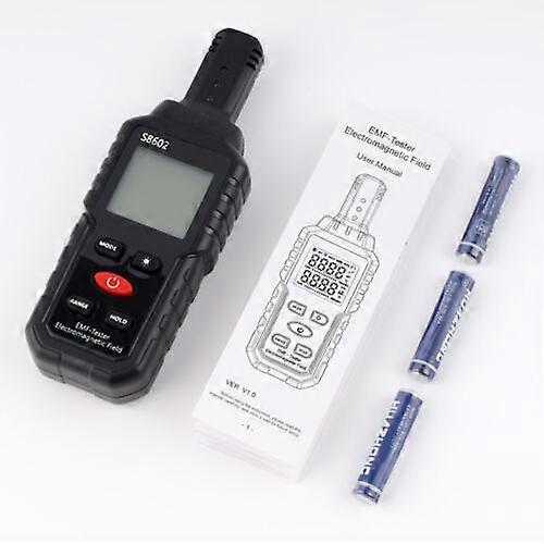 3 In 1 Radiation Detector Dosimeter Geiger Counter EMF Electromagnetic Tester