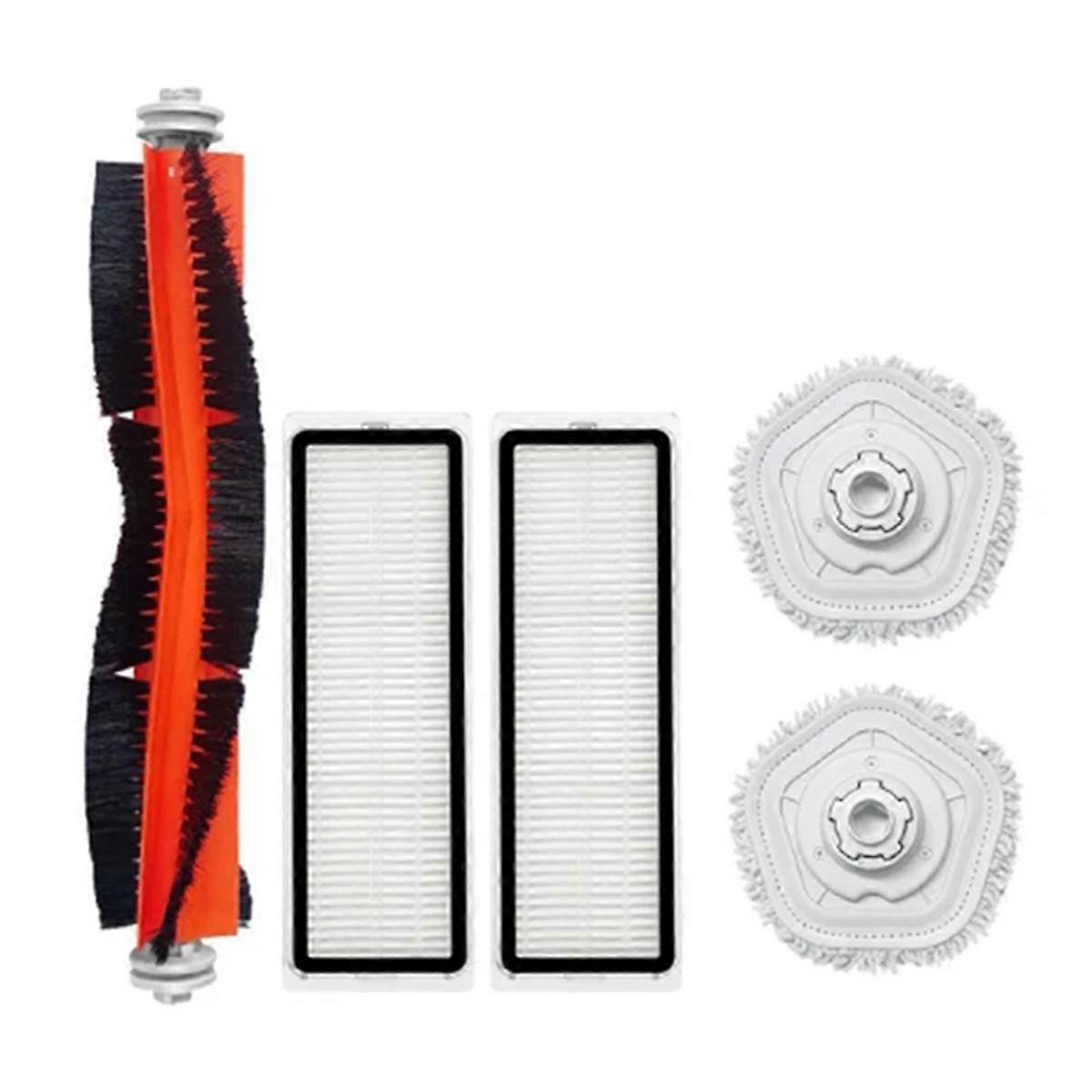 For Sweeping Robot W10pro Accessories Main Roller Brush Filter Core Integrated Mop Bracket