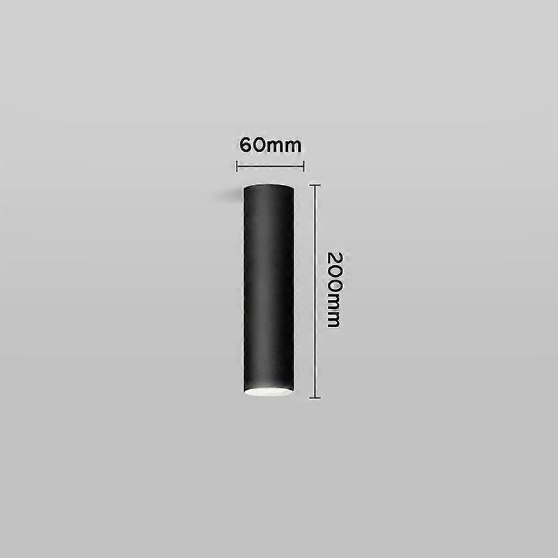 عكس الضوء أنبوب طويل مثبت على السطح النازل 7 واط 12 واط الحديثة بقيادة مصباح السقف بقعة ضوء داخلي غرفة المعيشة مطبخ مخزن مكتب