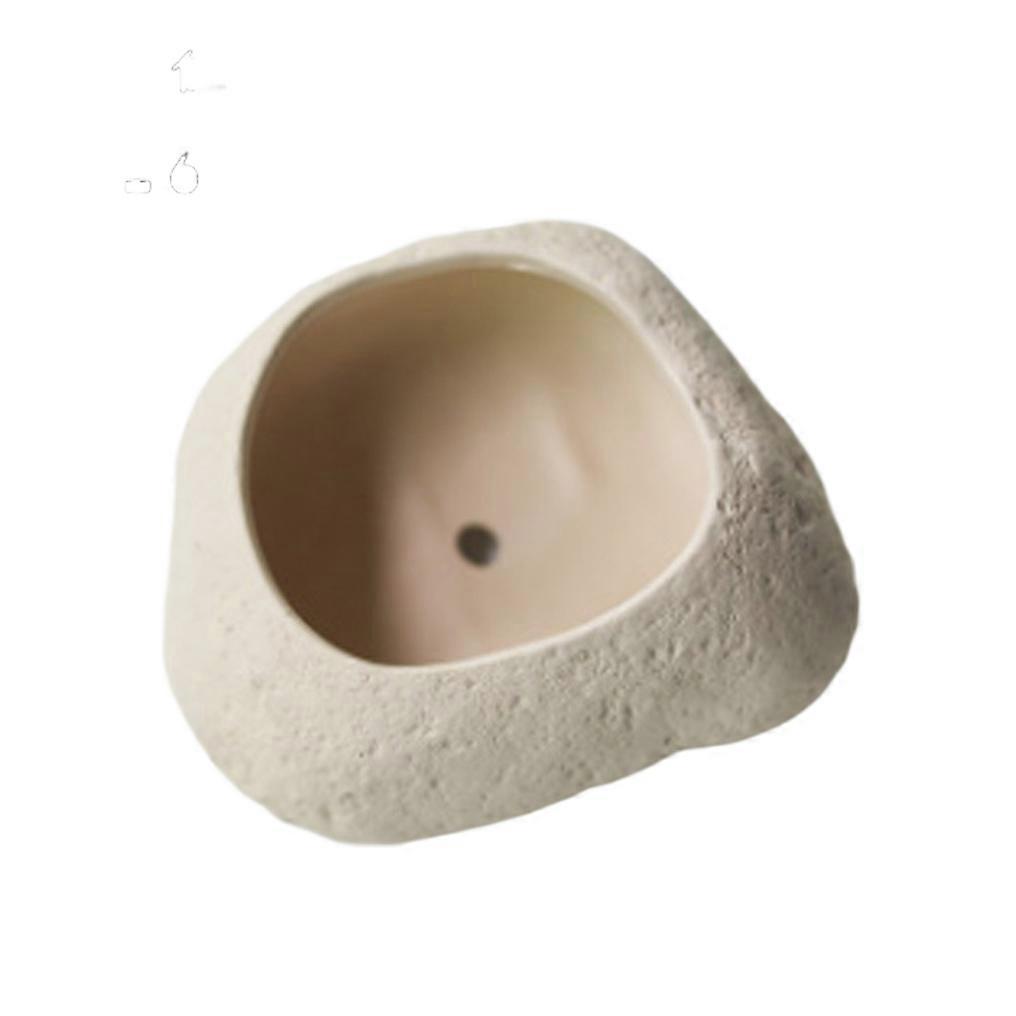 Rough pottery ceramic small flower pot creative handmade ceramic vase