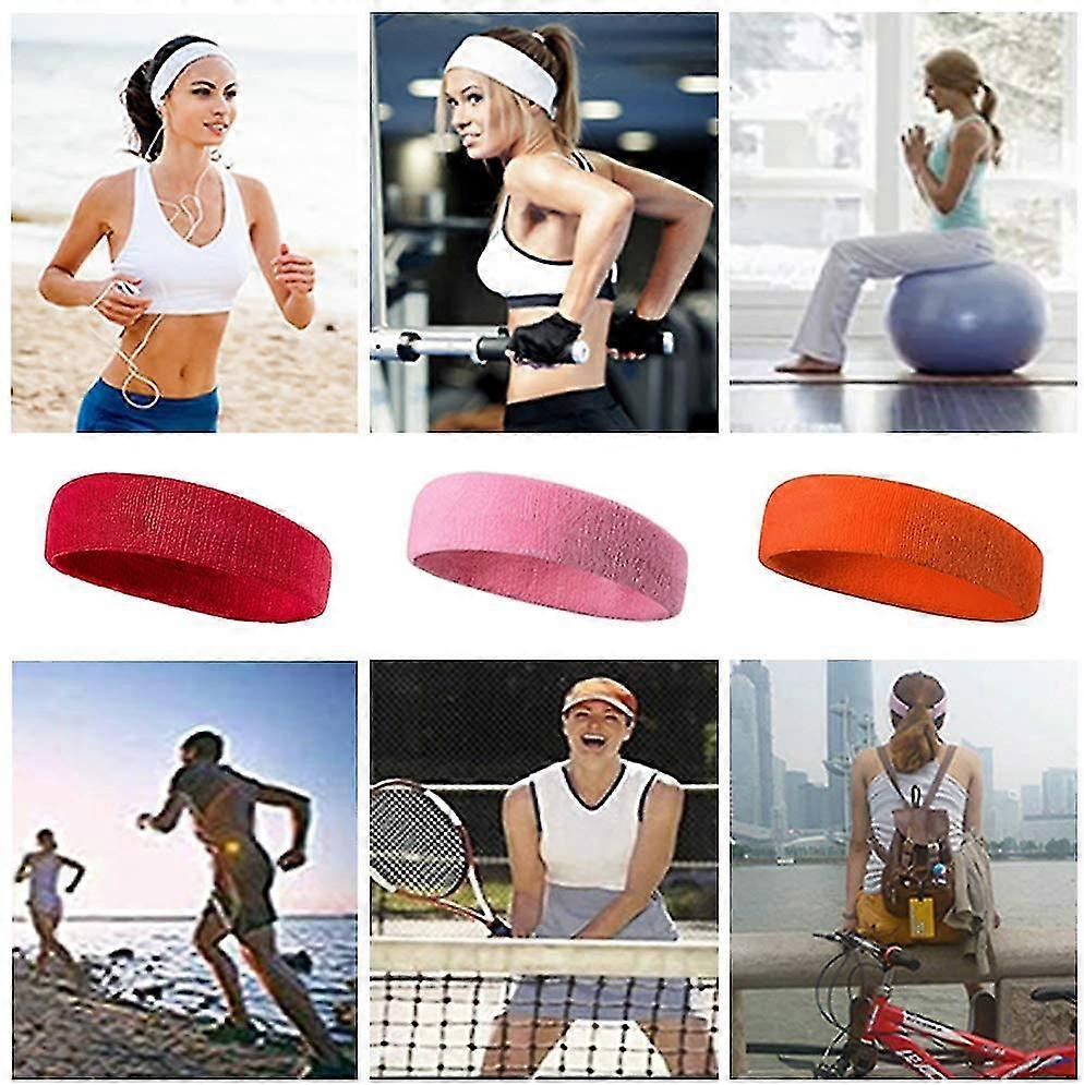 Fasce Sportive Antiscivolo 3 Pezzi - Per Yoga, Corsa, Calcio, Uomo E Donna - Foto 5