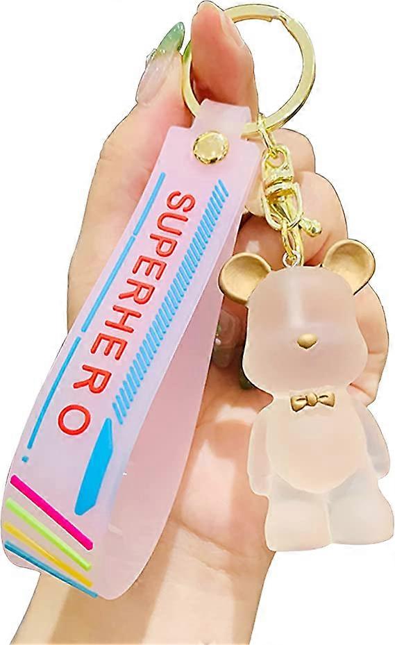 Key Chain Bear Accessories for WomenGirlsKey Ring for Car KeysHandbagsBackpack