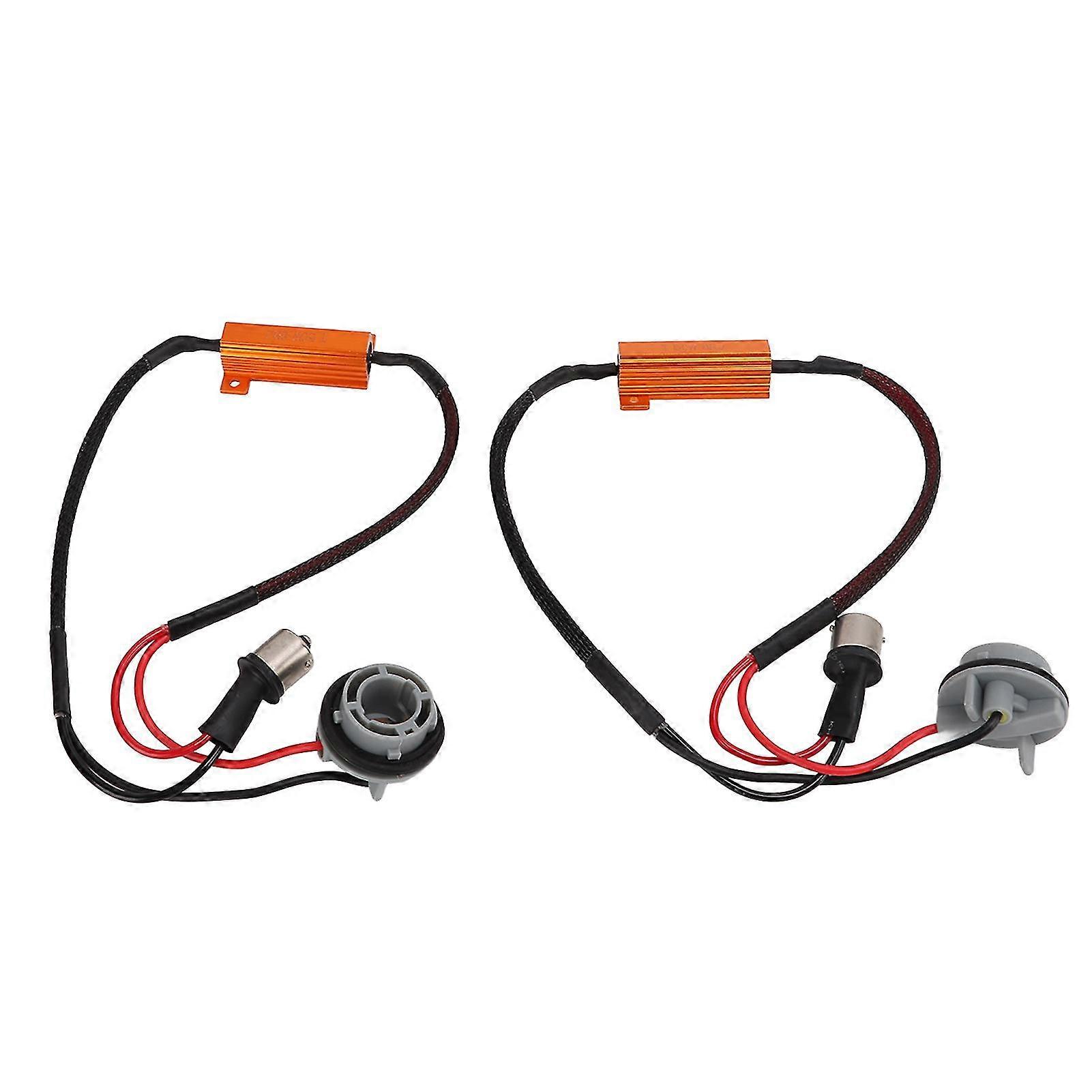 LED Decoder Single Resistance Wire Plug and Play - Metal Aluminum Alloy