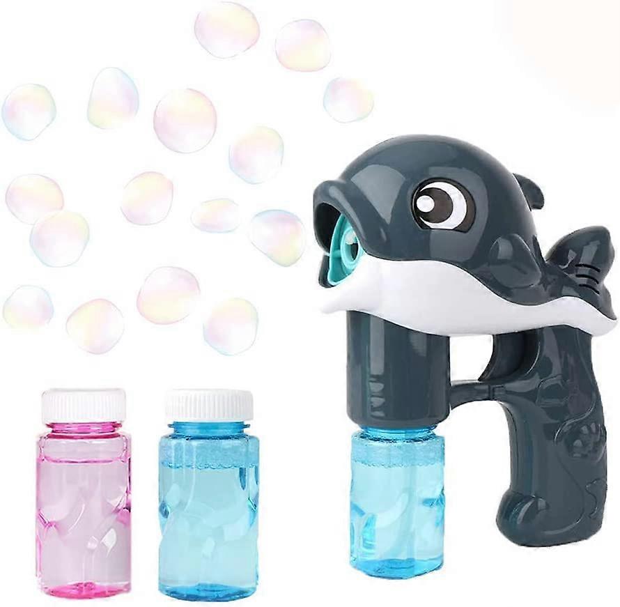 Bubble Gun, Bubble Machine Soap Bubble Guns with Soap Bubble Solution Automatic Bubble Machine, for Outdoor Party, Summer Party, Birthday
