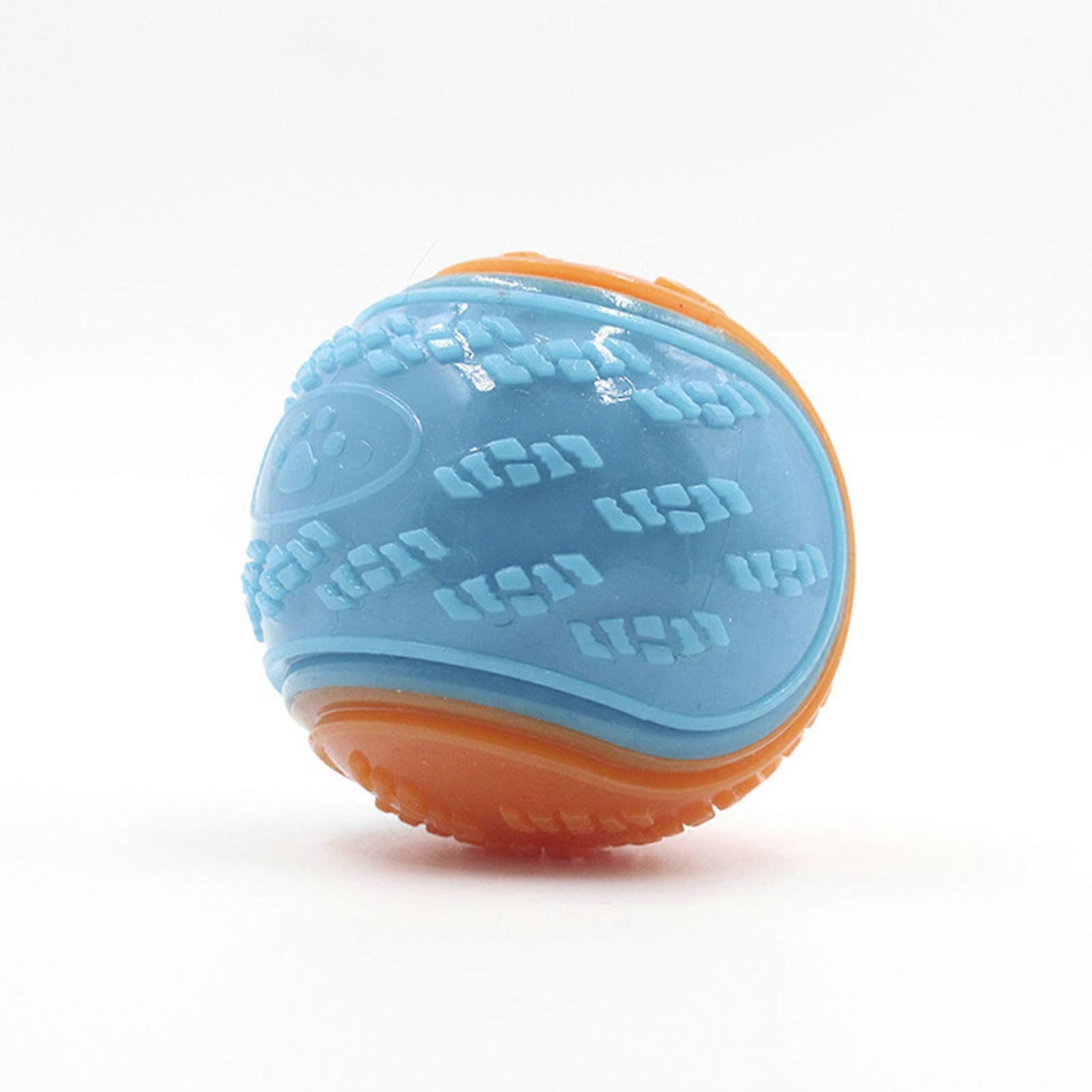 3pcs Squeaky Dog Ball, Scooby Doo Dog Ball Toy Teeth Cleaning Puppy Interactive Chew Durable Toy
