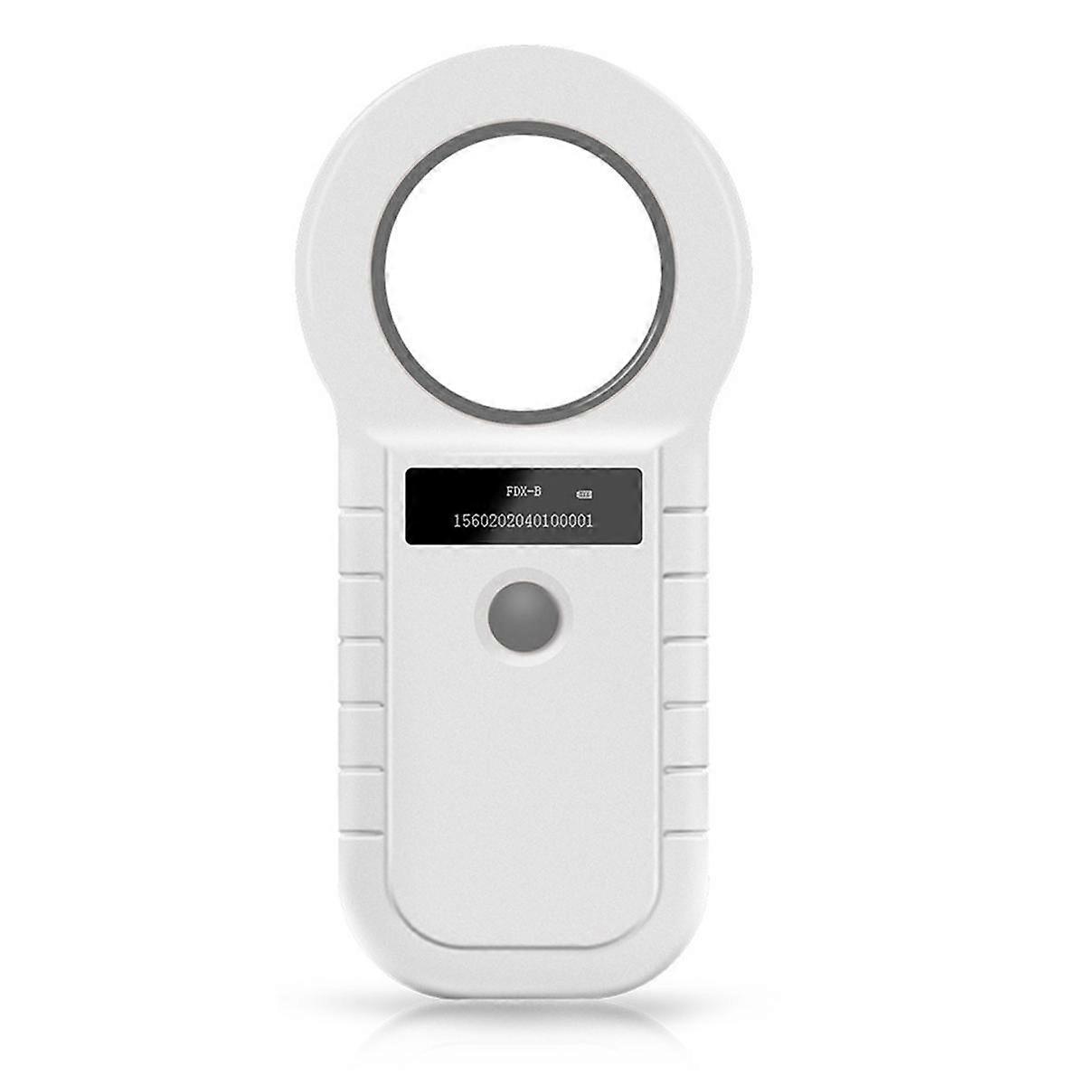 134.2KHz RFID Animal Chip Reader 15 Digits Pet ID Scanner EMID -B Tag Registration for Cow Fish Dog