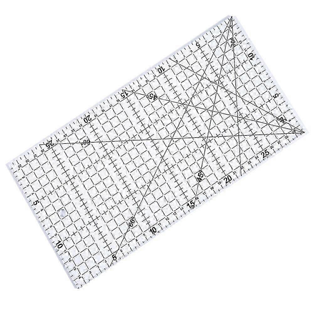 Striped Comforter Cutting Ruler Acrylic Square Ruler Acrylic Quilters Ruler Patchwork Ruler