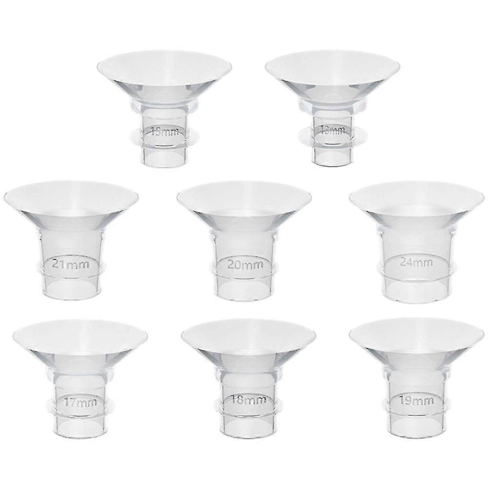 8 pcs Breast Pump Flange Inserts Silicone Flange Inserts Replacement Flange Inserts-FCY
