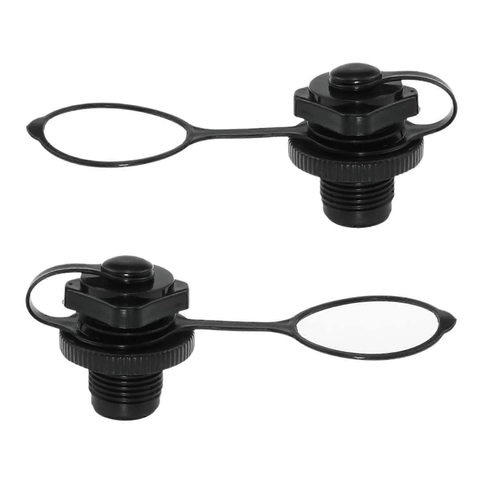 2x Inflatable Boat Air Valve Screw Kayak Valve Adapter for Raft Fishing Boat