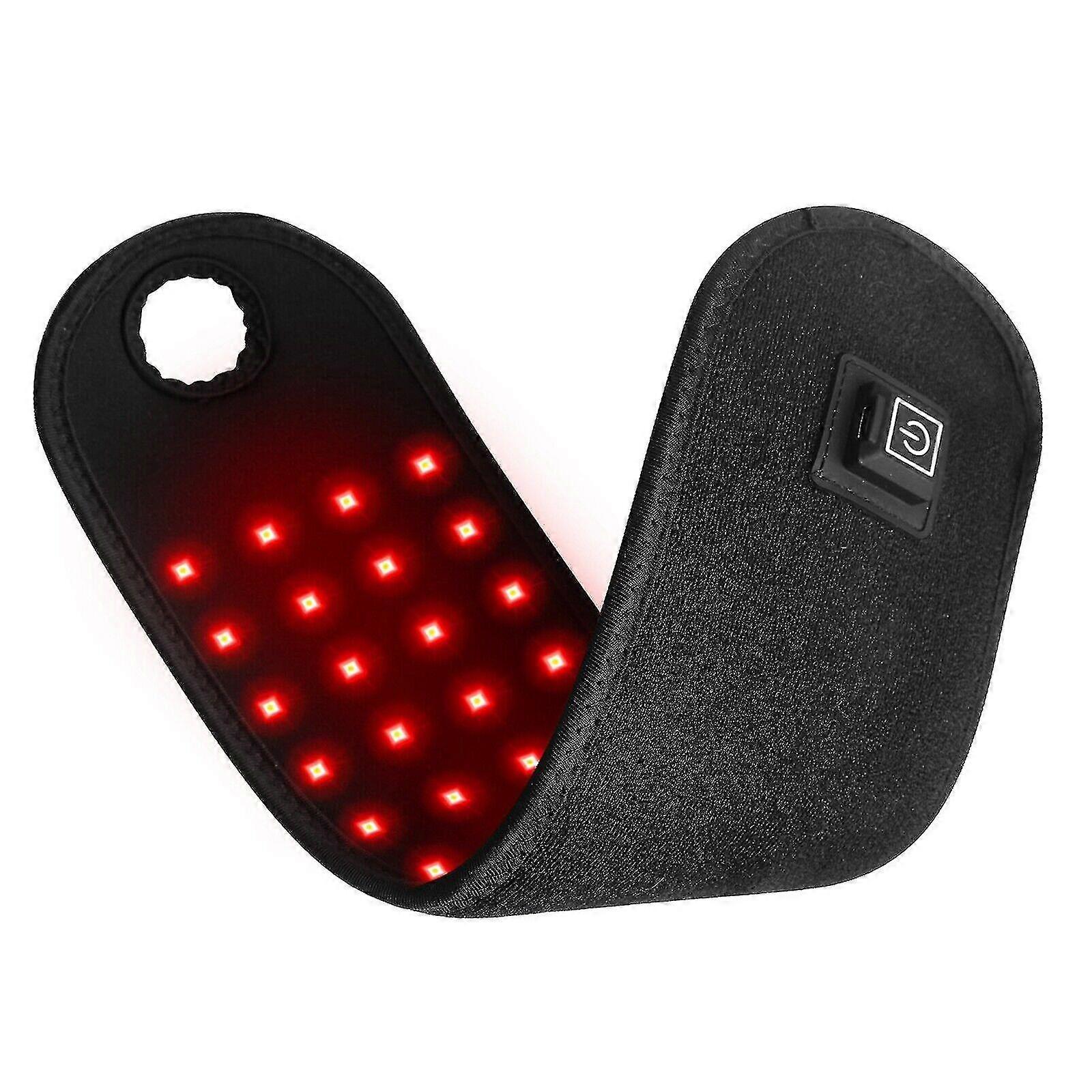 A-660nm אדום & 850nm ליד אינפרא אדום טיפול חגורת פרק כף היד למשחק הקלה על כאב