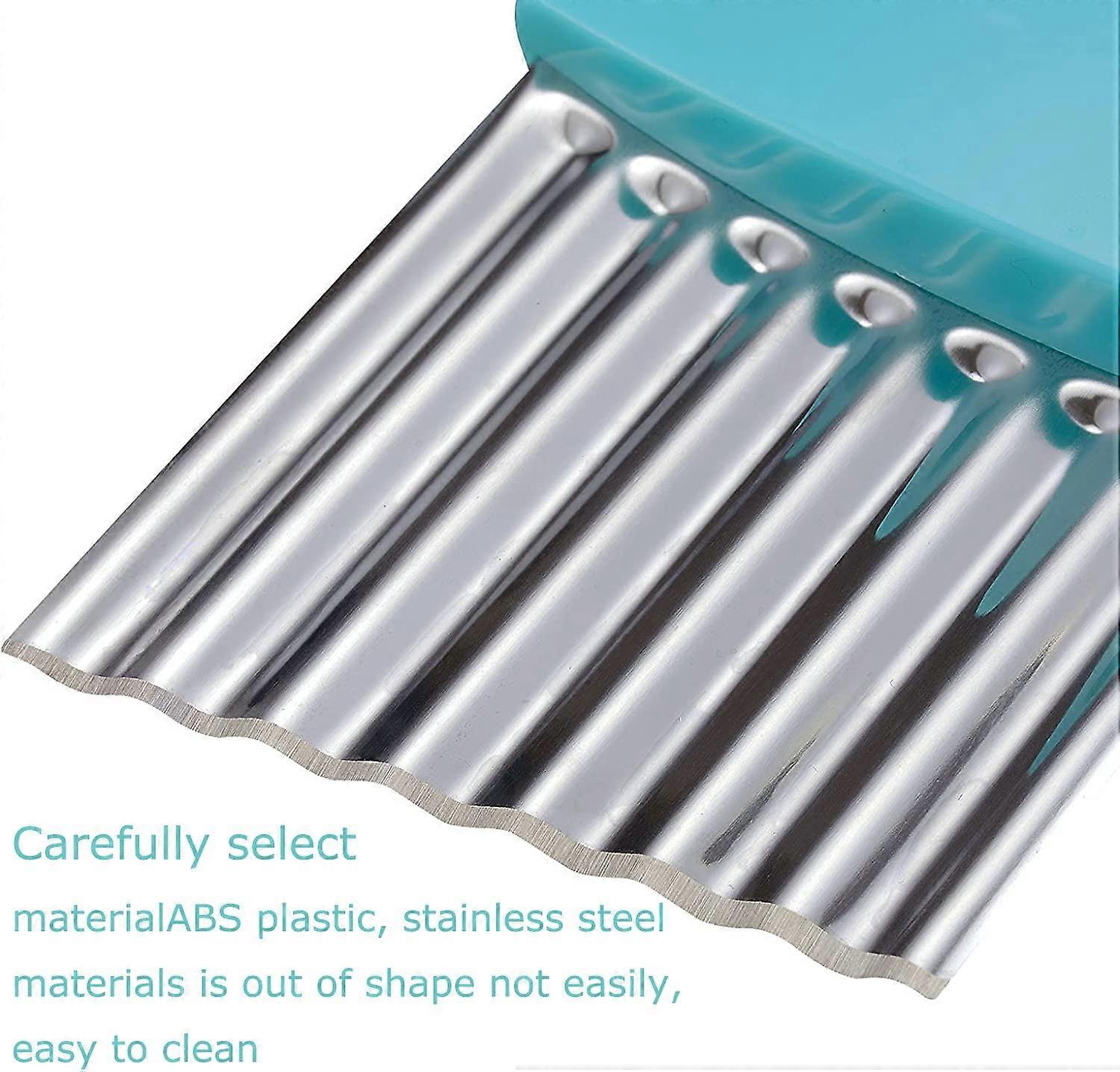 ARQIVO Stainless Steel Crinkle Cutter Slicer Potato Chip, French Fries Wave Knife Vegetable & Fruit Grater & Slicer Price In India - Buy ARQIVO Stainless Steel Crinkle Cutter Slicer Potato Chip, French