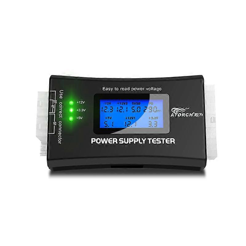 PC Computer ATX Power Supply dc digital voltmeter electric voltimetro 12v volt meter usb voltage tester detector de voltaje tool