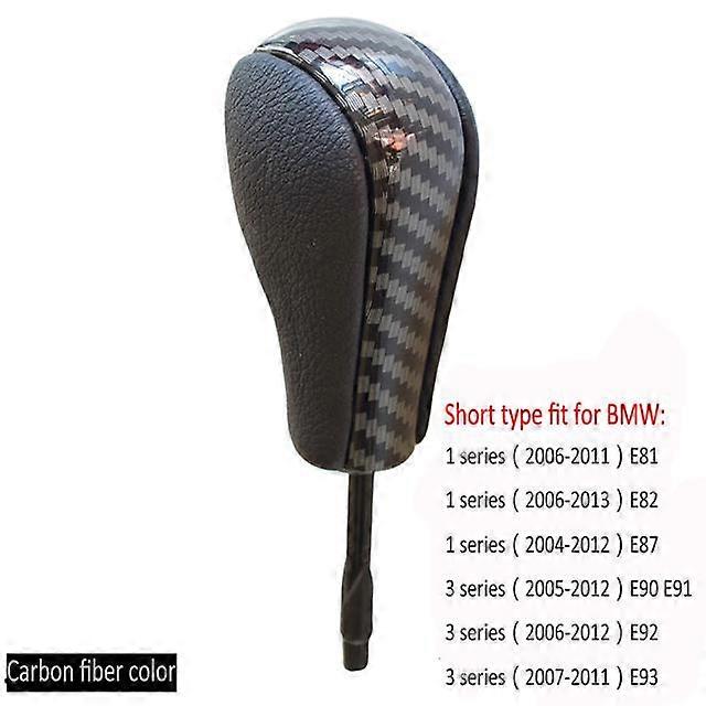 Leather Car Automatic Shift Gear Knob Lever Gaitor for BMW E81 E82 E87 E90 E91 E92 E93 E36 E38 E39 E46 Z4 Z3 E53 X5 X3 E60 E61