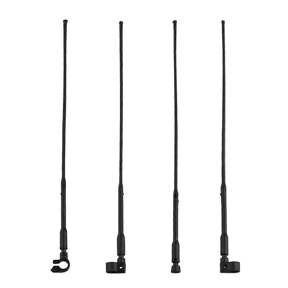 4PCS Nylon Simulation Antenne für 1/10 1/8 Rc Crawler Auto Trx4 Trx6 Axial Scx10 Yikong Yikomo Nylon Antenne