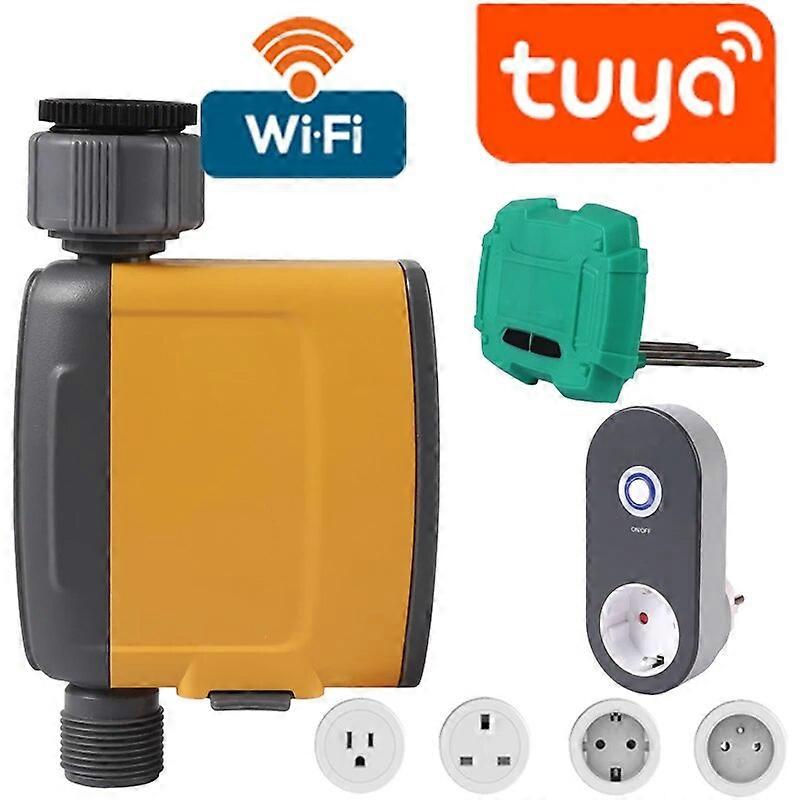 Water Timers WIFI Tuya Smart Home Garden Automatic Watering Timer Rain Sensor Irrigation Sprinkler
