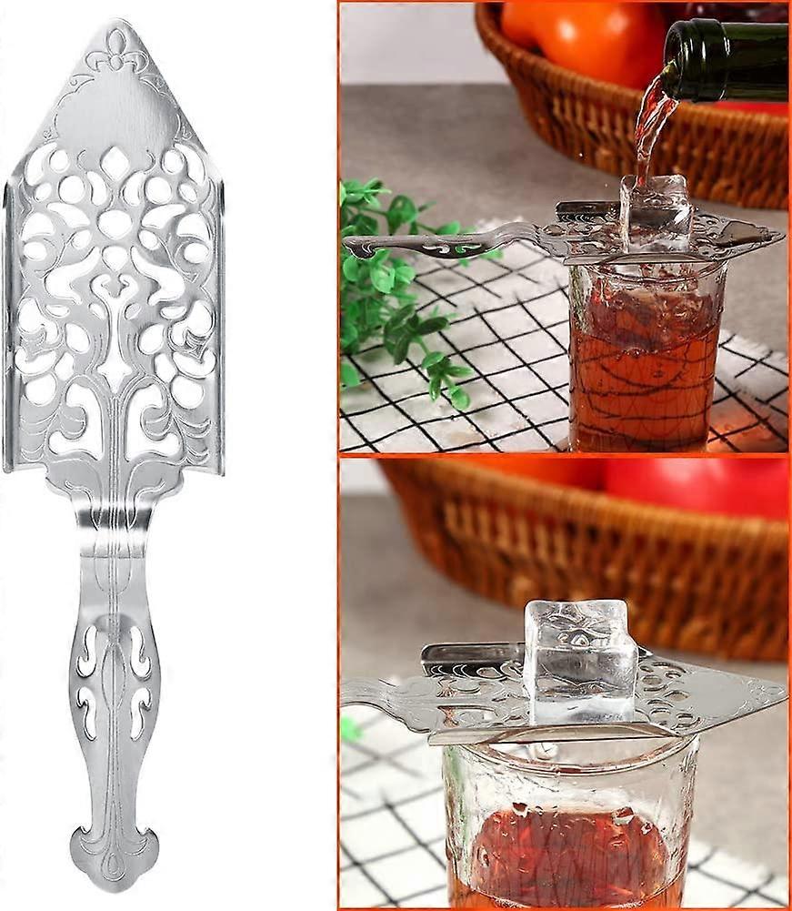Absint skeer i rustfrit stål Malurt Cocktailbar Glas kop drikkefilter Absint springvand tilbehør Absint drypper