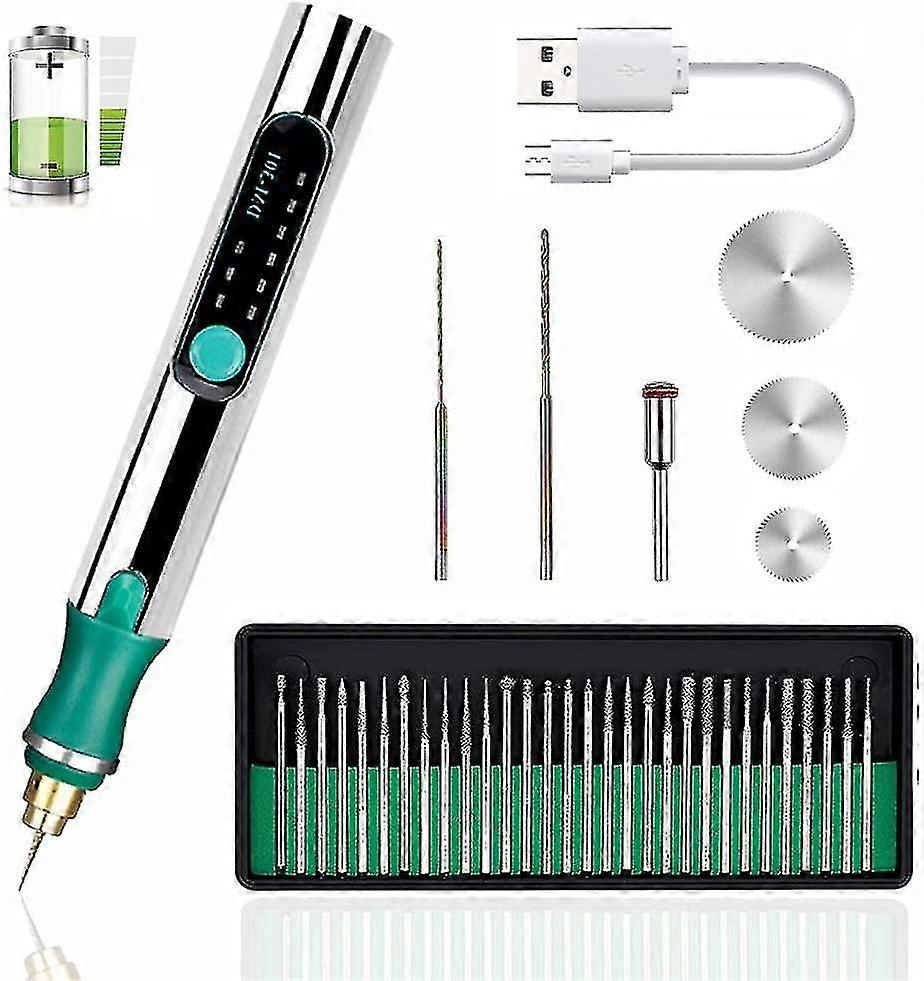 Mini Electric Engraver Etching Pen Cordless Rotary Tool