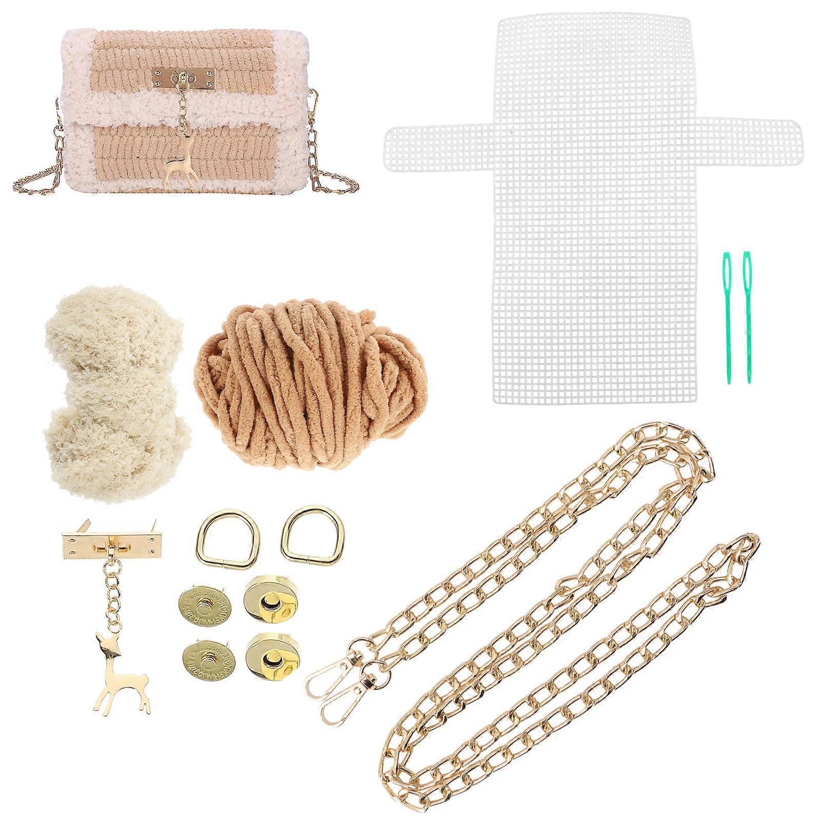 1 Set DIY Stitch Purse Material Cross Stitch Kit Practical Handmade Accessory