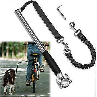 Retractable Bicycle Dog Leash Hands Free Bike Leash For Pet Dogs Safety Dog Bike Leash Fit