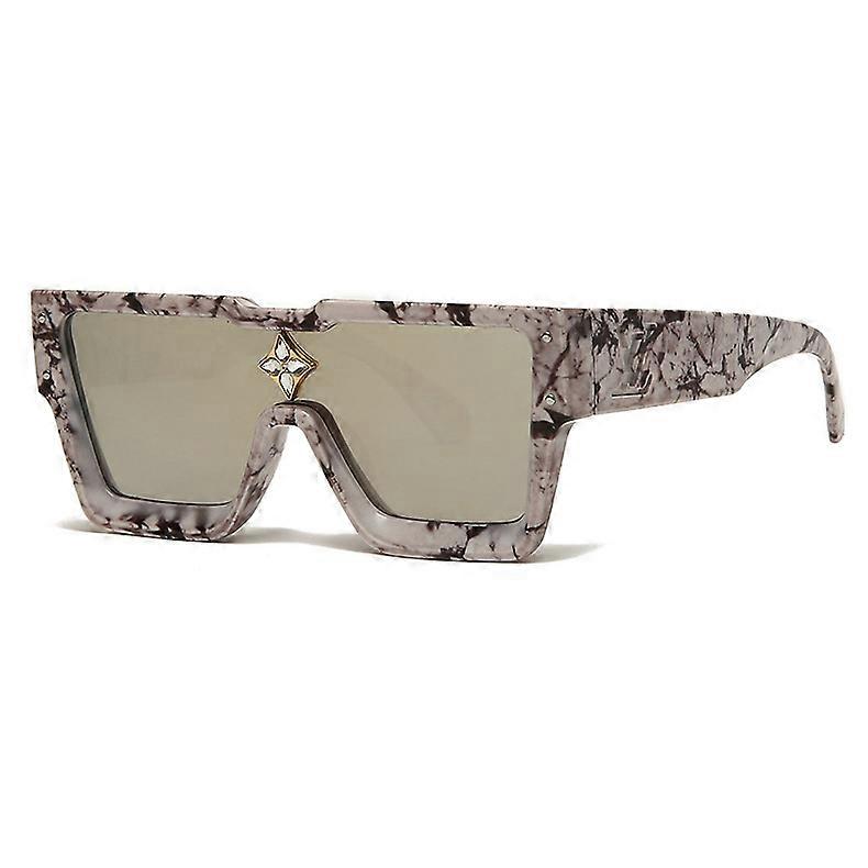 SHAUNA Luxury Crystal Oversized Women Square aurinkolasit Trending Men Shades UV400