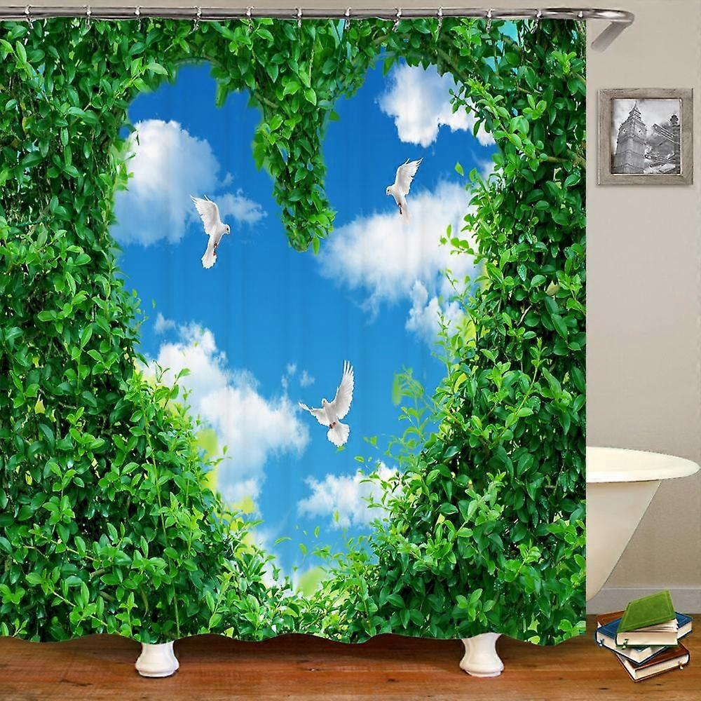 Bathroom Shower Curtain Design Style - 708