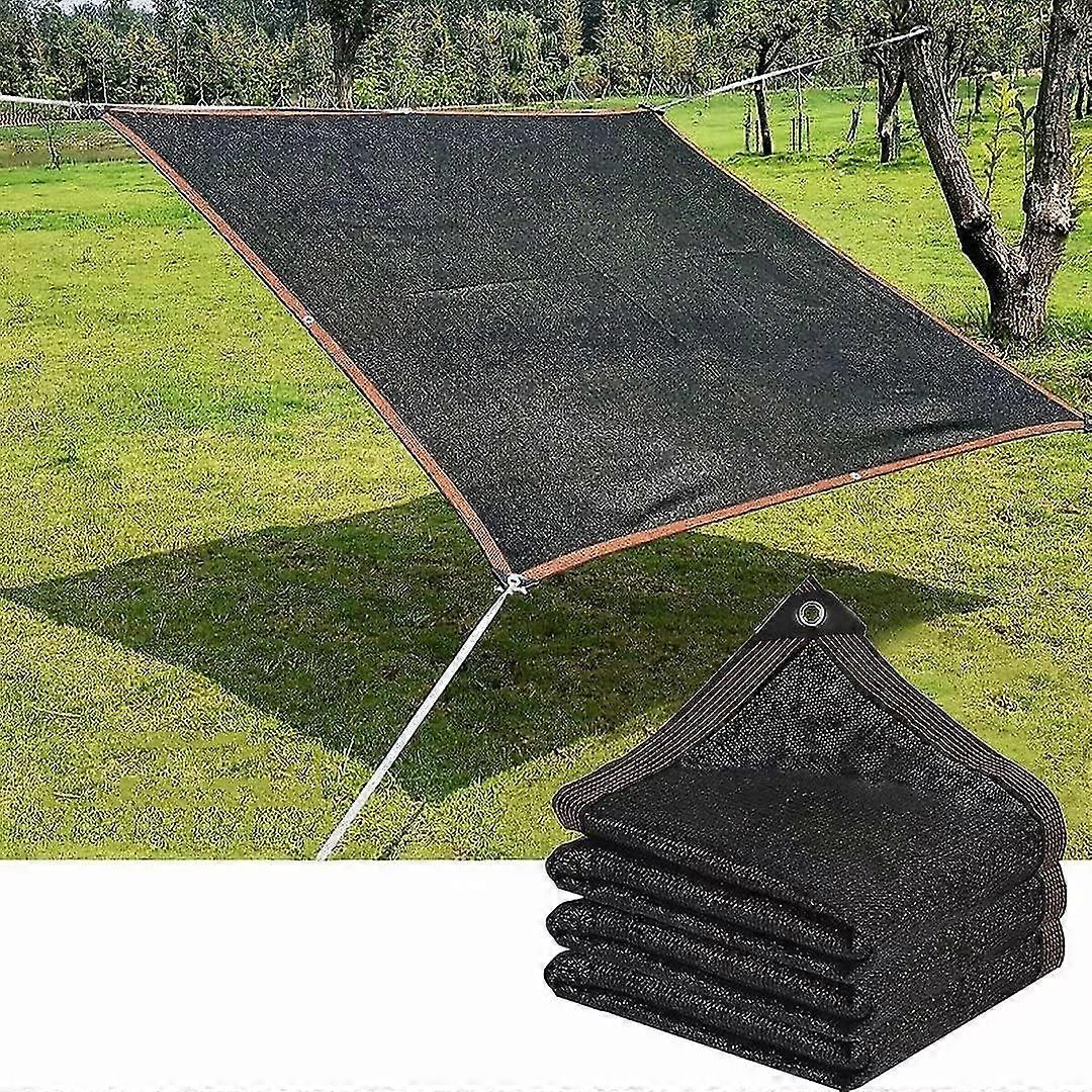 90% רשת הגנה מהשמש 3x3m רשת צל בד צל פרגולה חממה רשת עמידה רוח עם עיניות לכיסוי צמחים פרגולה גינת חממה