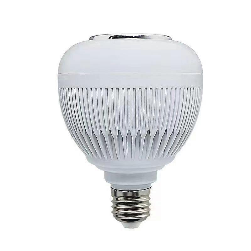 LED smart bulb with Bluetooth speaker and application control RGB multicolor dimmable timer dimmable remote control music lamp