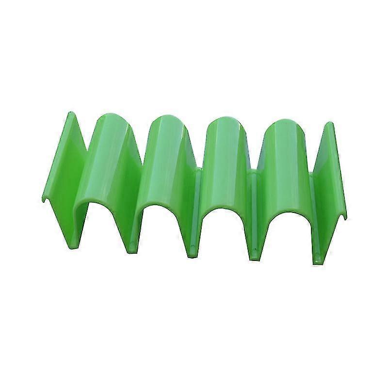 Waves Taco Server Tray Tortillas Pancake Wave Taco Rack Organizer For Taco Shell Sandwiches Hot Dog 1pc
