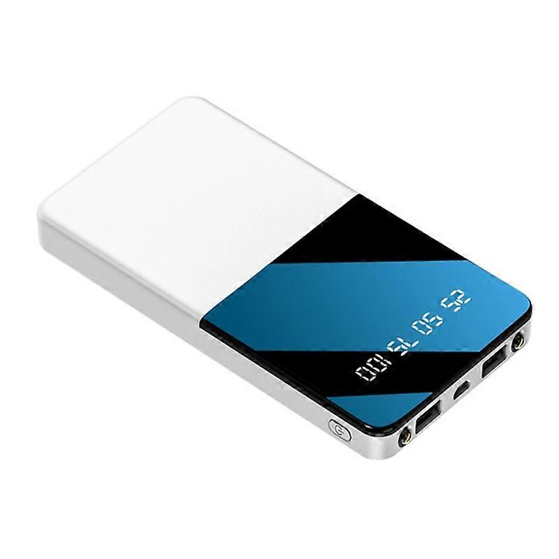 Portable Battery Holder Plastic Shells Boxes Power bank Cases Protectors LED