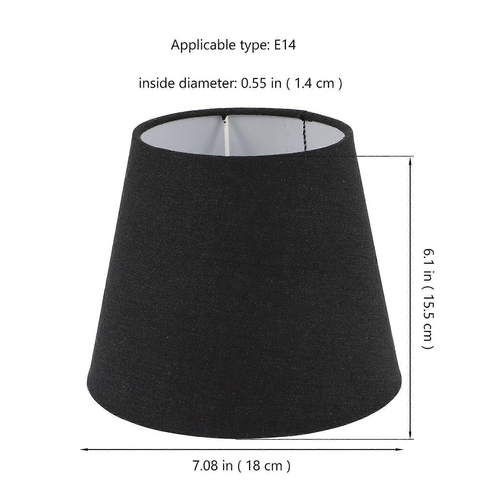 Fabric Lamp Shade Tabletop Lamp Shade E14 Light Shade Decorative Light Cover
