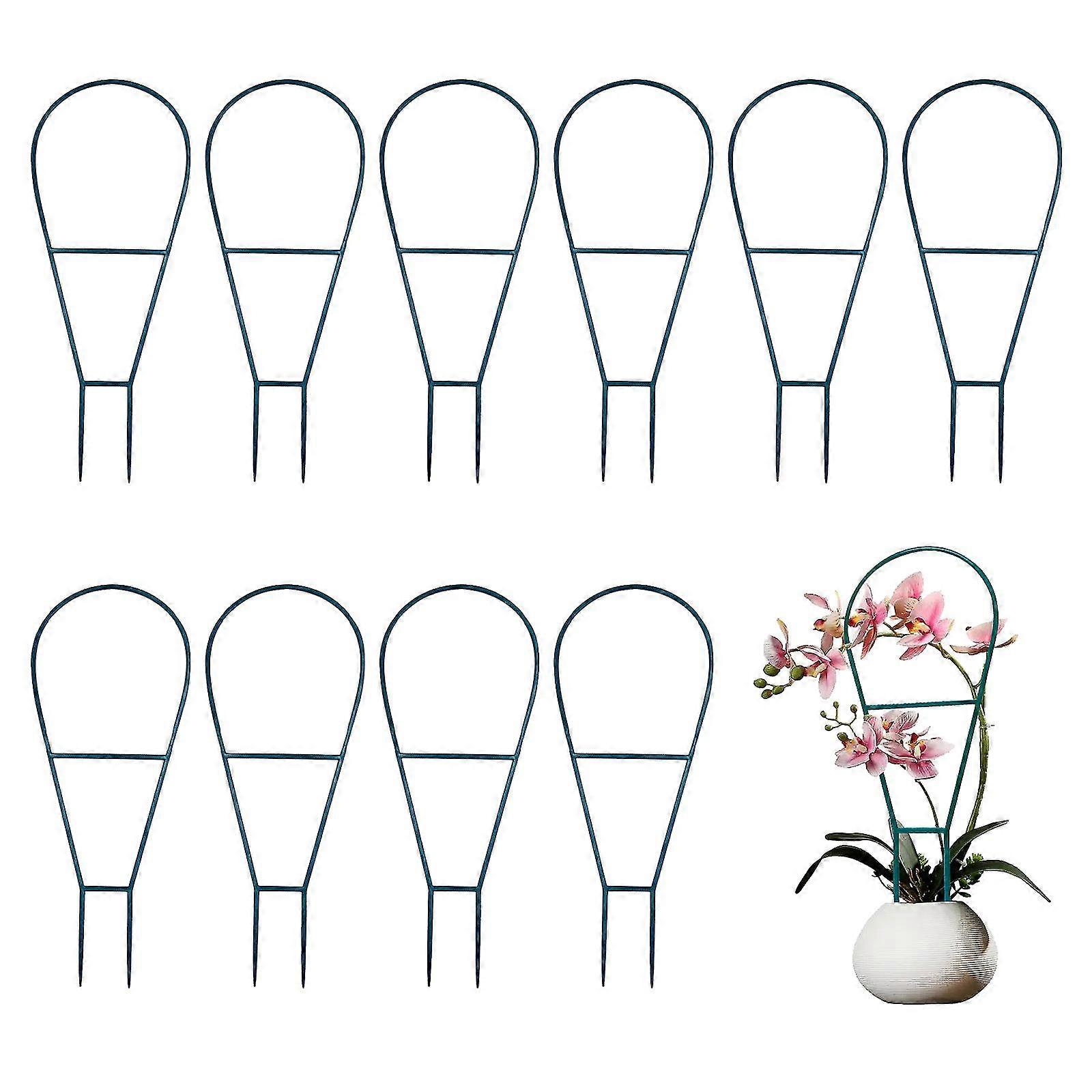 For Mini Climbing Plants 10pcs Durable Plastic Garden Trellis