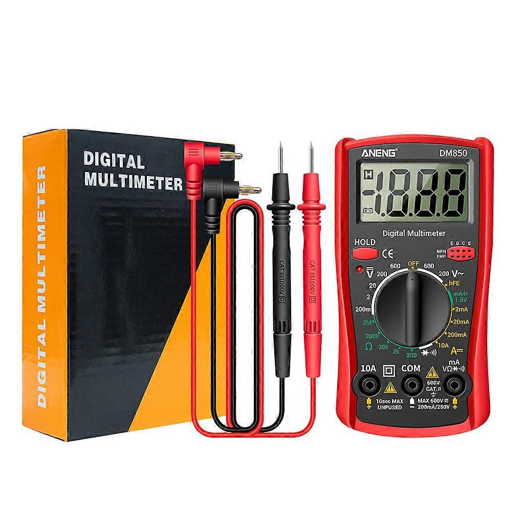 Profesional Clamp Meter Multimeter DM850 Auto- ranging Multimeter Voltage Current Amp Diodes Tester Voltage Detection