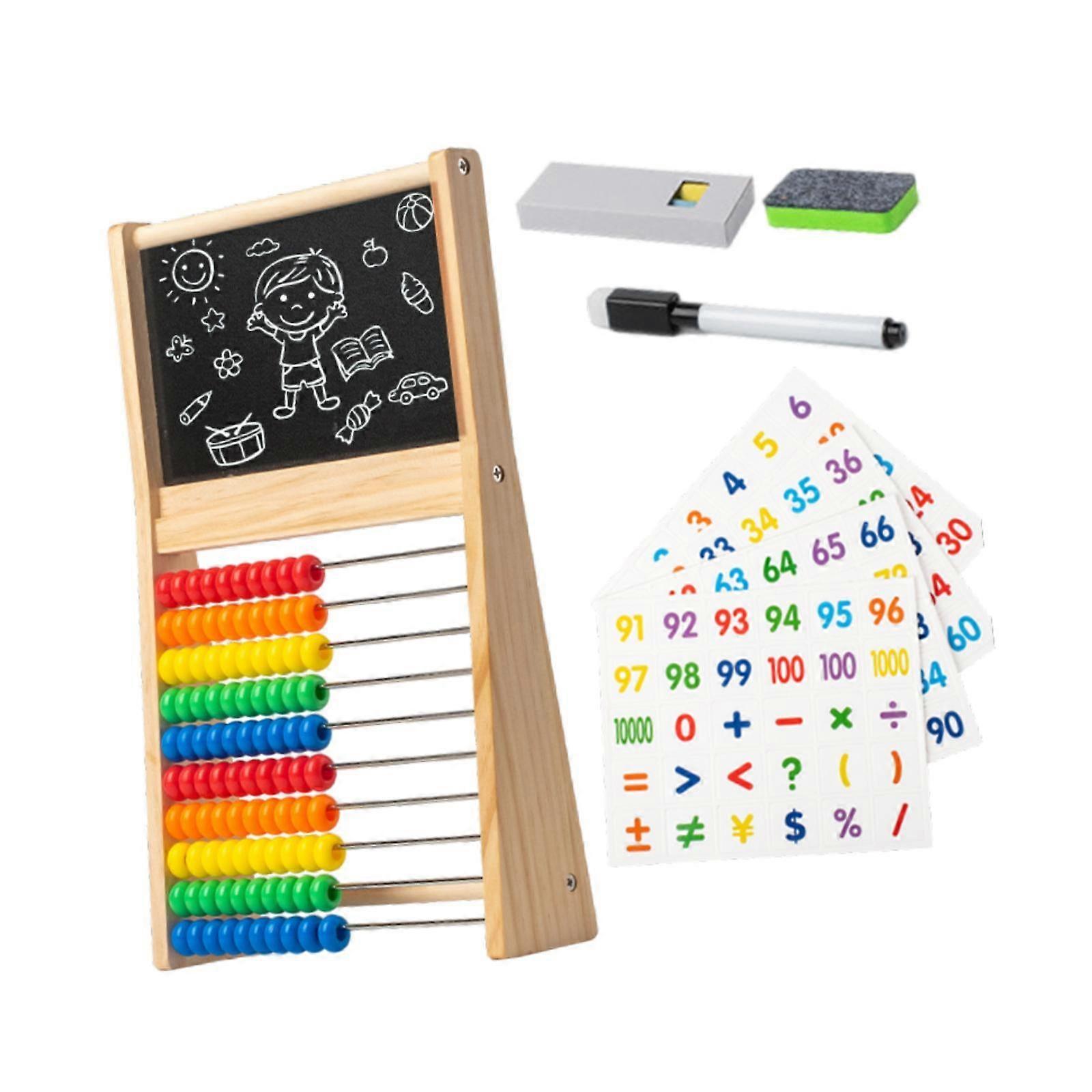 木製フレームそろばんカウントフレーム玩具就学前の活動玩具学習