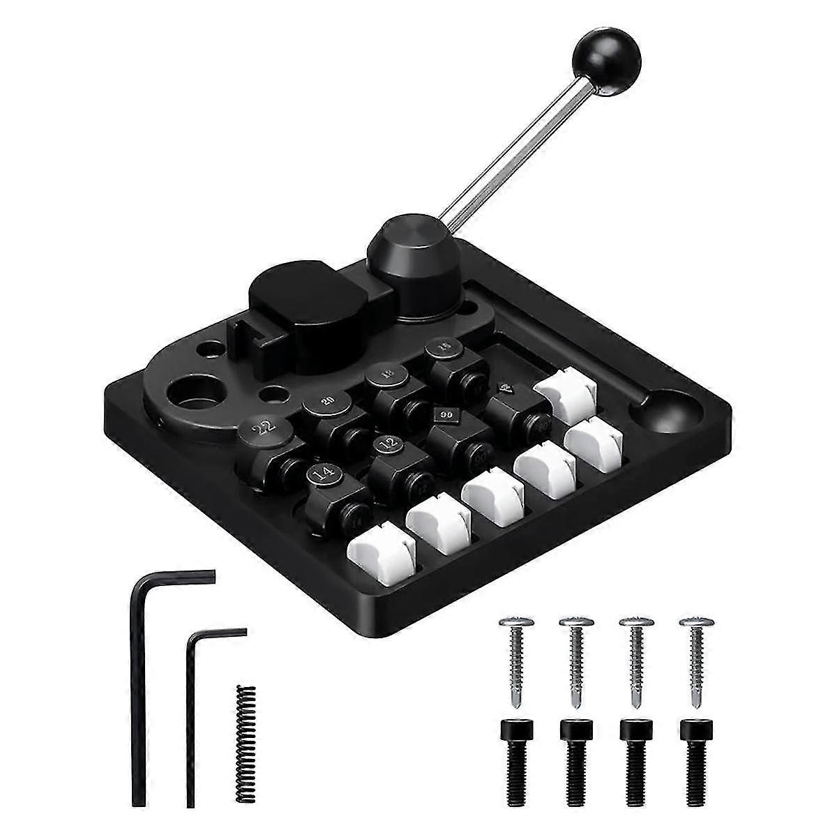 Ring Bender, Ring Bending Tool For Spoon Ring Making, With Nylon Dies For Metal Pattern. Diameter 12-22mm Ring Bender