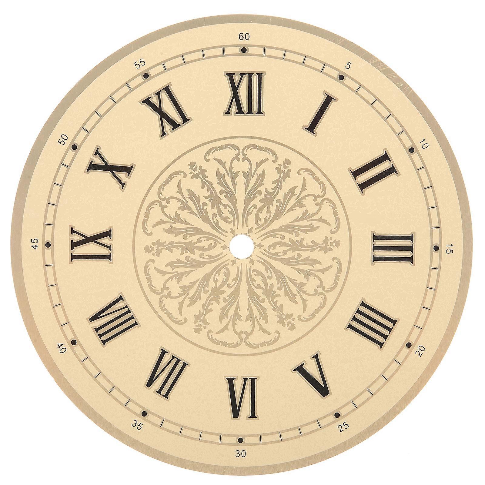 DIY Clock Dial Replacement Reusable Dial for Clock Making Replacement Dial Part Clock Round Dial