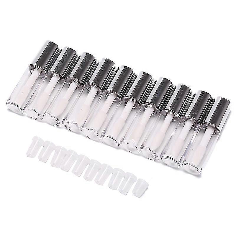 10pcs/lot Diy Lip Balm Tube Container With Cap Empty Lipstick Bottle Lipgloss Tube Cosmetic Sample Container