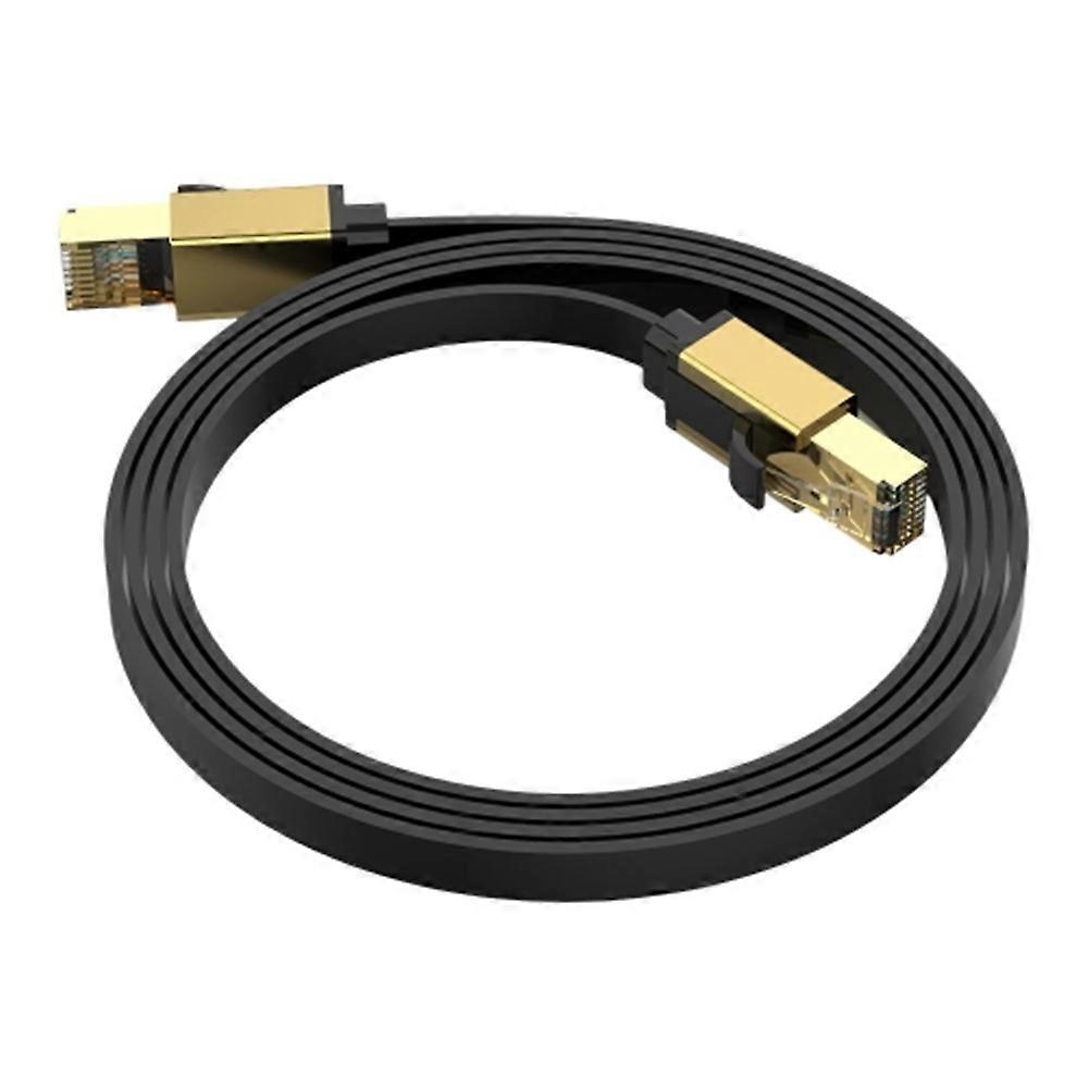 Cat 8 Ethernet Cable 15M 49FT 40Gbps 2000MHz RJ45 Male Connector High Speed Network Cord - Gold